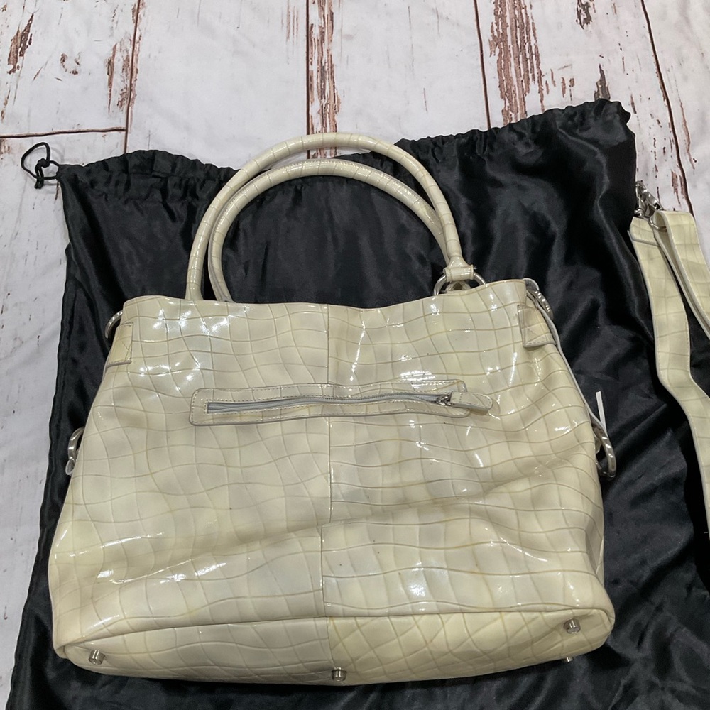 CHARLIE LAPSON WOVEN LEATHER‎ BAG - Picture 10 of 12
